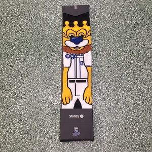 Stance KC Royals Mascot Socks Mens size L 9-12